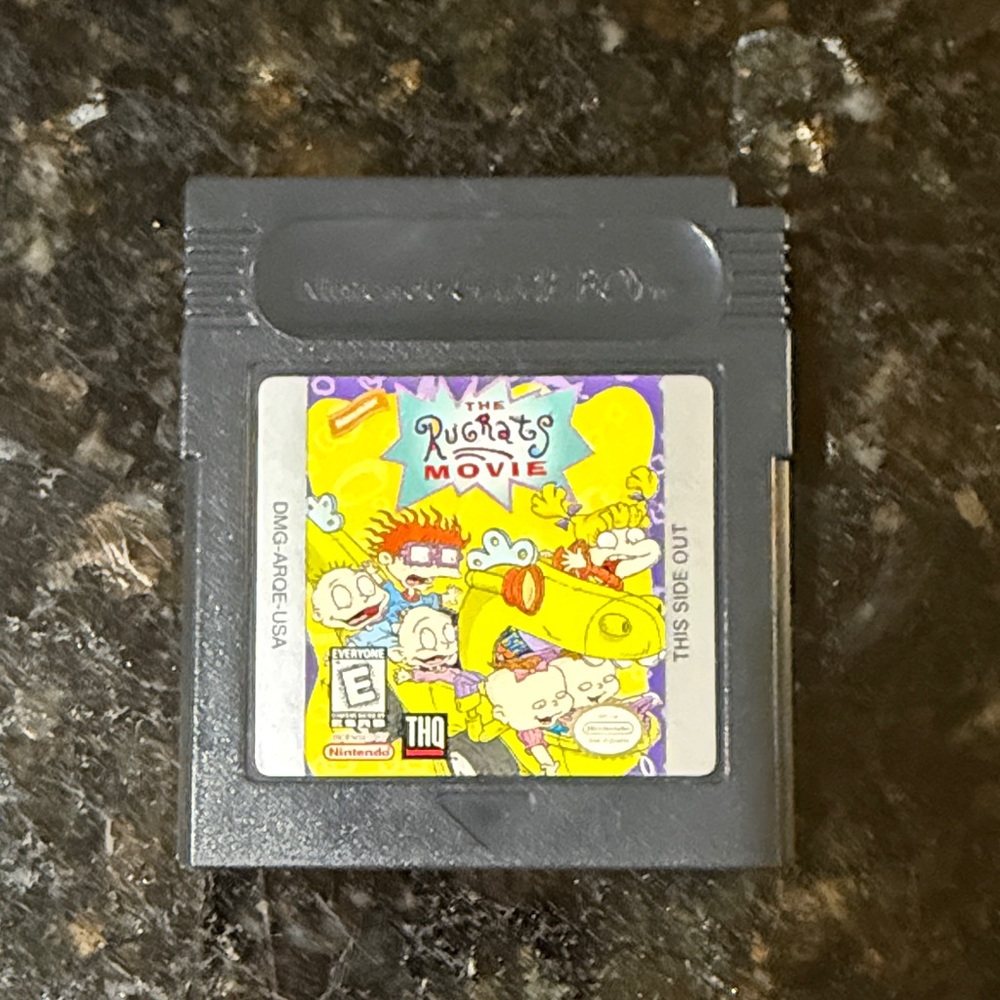 Nintendo Game Boy Rugrats Game.